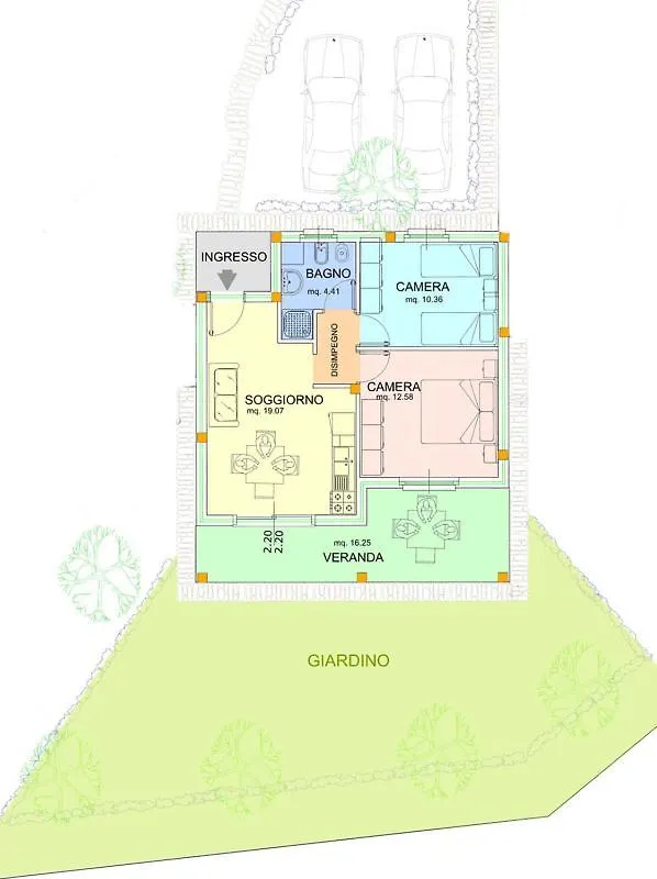 Casadelfaro Con Giardino A Pittulongu 600Metri Dalla Spiaggia 奧爾比亞 0*,  意大利